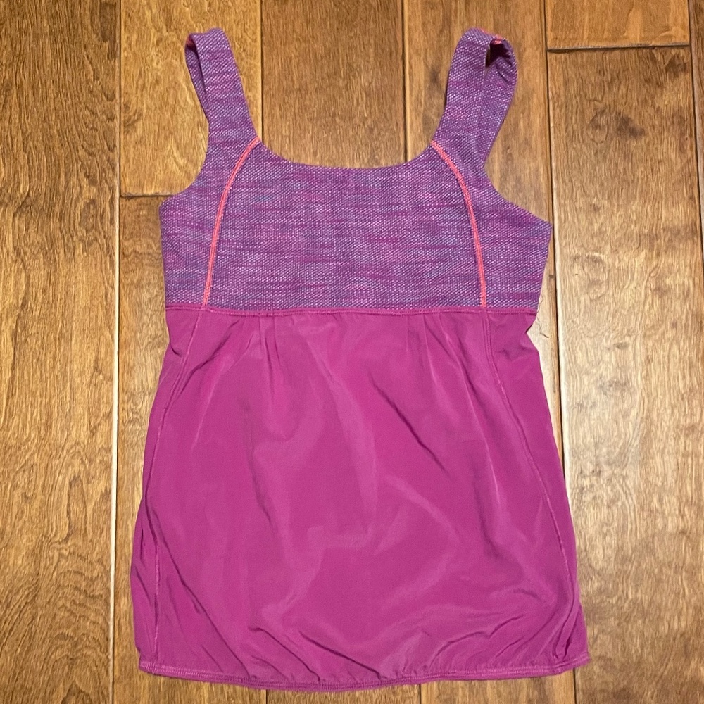 Ivivva Size 12 Girls Purple Top
